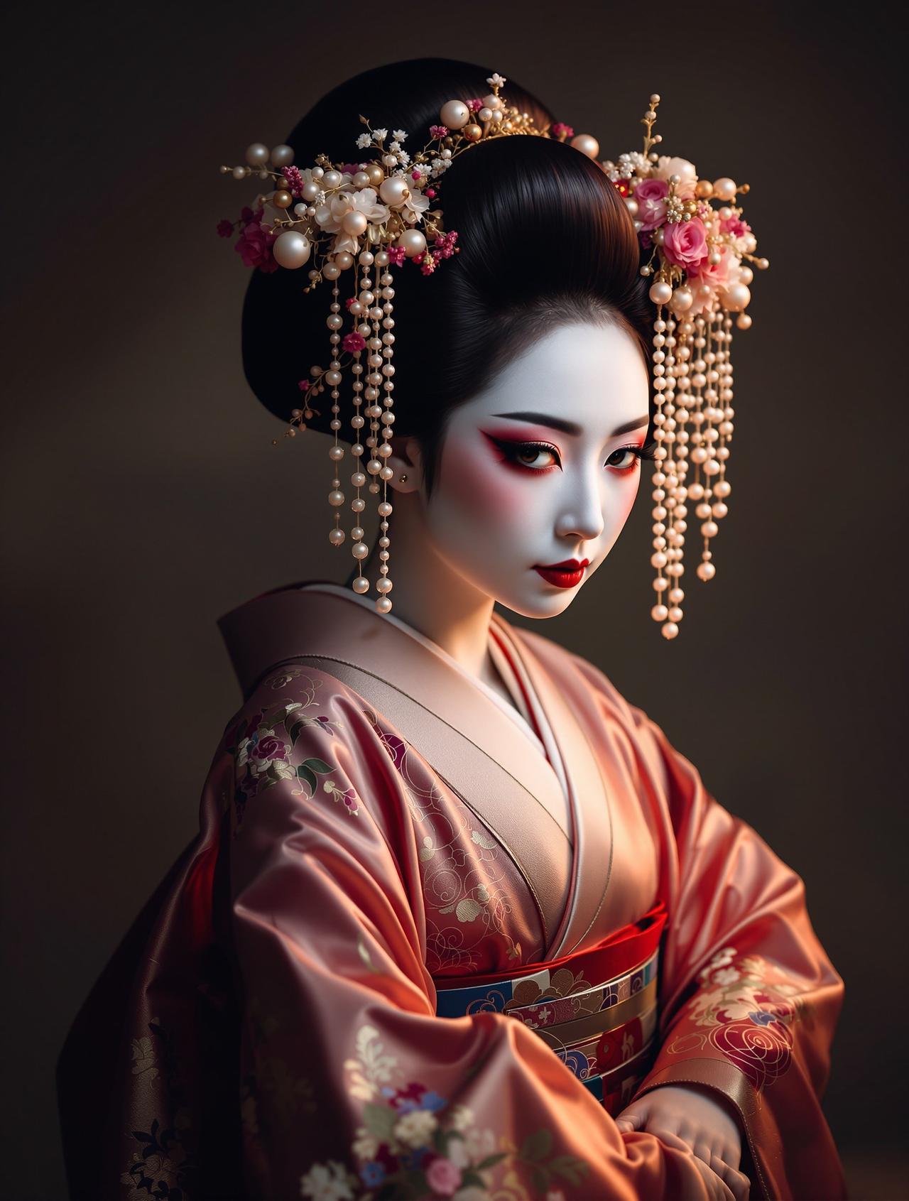 花魁风华·艺妓妆容
